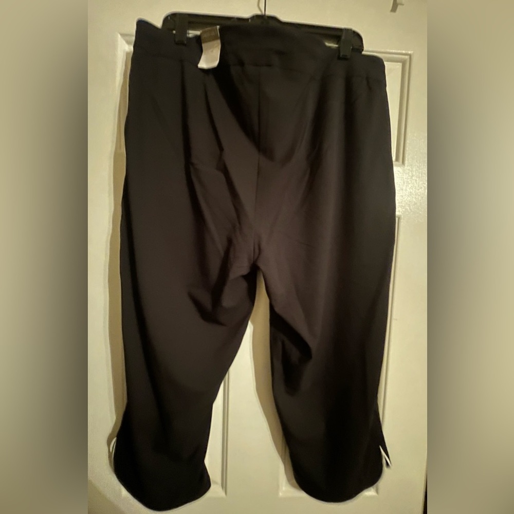 Chico’s TruTemp Trimmed Capri Pants - Women’s XL or Size 16 (Chico’s size 3) - Picture 7 of 10